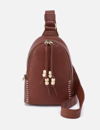 Fern Sling In Cloud Leather - Cocoa Bean