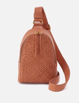 Fern Sling In Washed Leather - Harvest Wheat