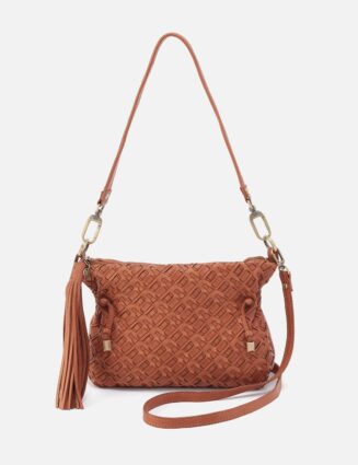 Kori Crossbody In Washed Leather - Harvest Wheat